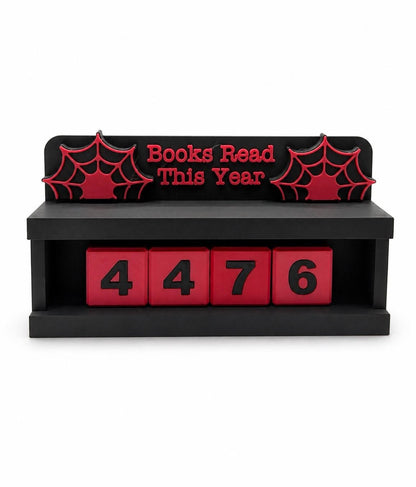 Spider-Theme Books Read Tracker | Comic Style Reading Goal