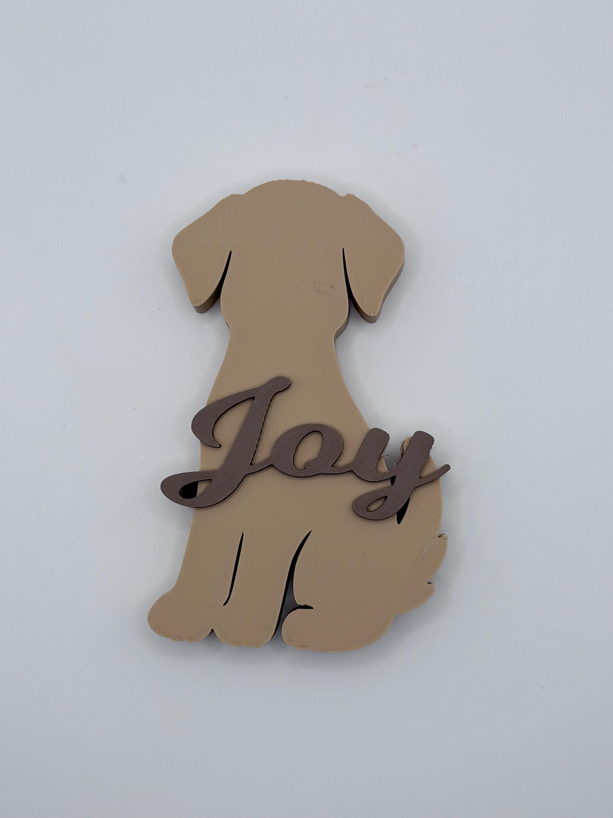 Personalized Dog Name Magnet | Custom Pet Fridge Magnet | Dog Breed Magnet | Puppy Name Magnet | Pet Lover Gift | Custom Dog Decor