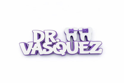 Custom 3D Printed Name Sign | Personalized Profession Desk Plaque