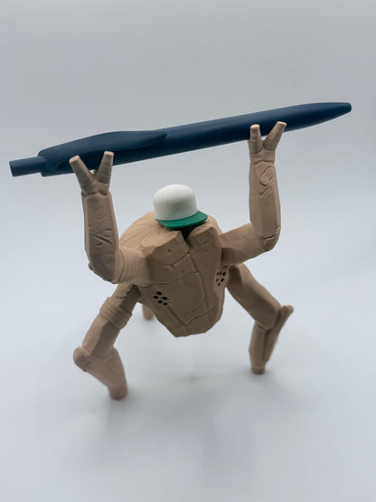 Rocky Pen Holder Figurine | Funny Desk Organizer Gift