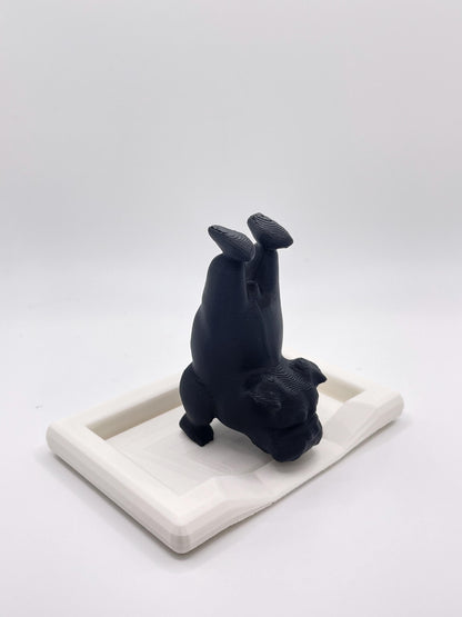Personalized Bulldog Ring Holder | Funny Dog Jewelry Tray