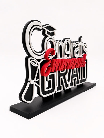 Personalized Graduation Sign 2026 | Grad Party Table Decor