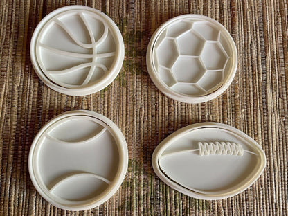 Sports Number Cookie Cutters 0-9, Custom Number Cutters, Includes # Symbol Cutter, Birthday Cookies, Fondant, Baking Tools
