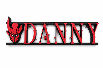 Personalized Anime Name Sign | Gaming Room Desk Plaque