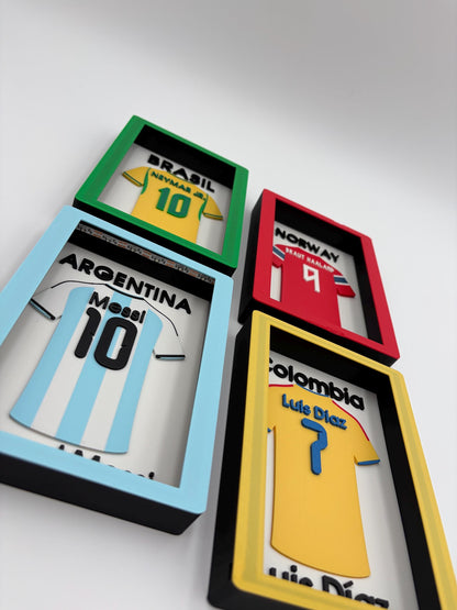 Personalized Soccer Jersey Lightbox | Custom Team Gift