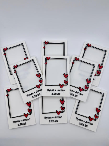 Custom Polaroid Photo Magnet | Personalized Keepsake Gift