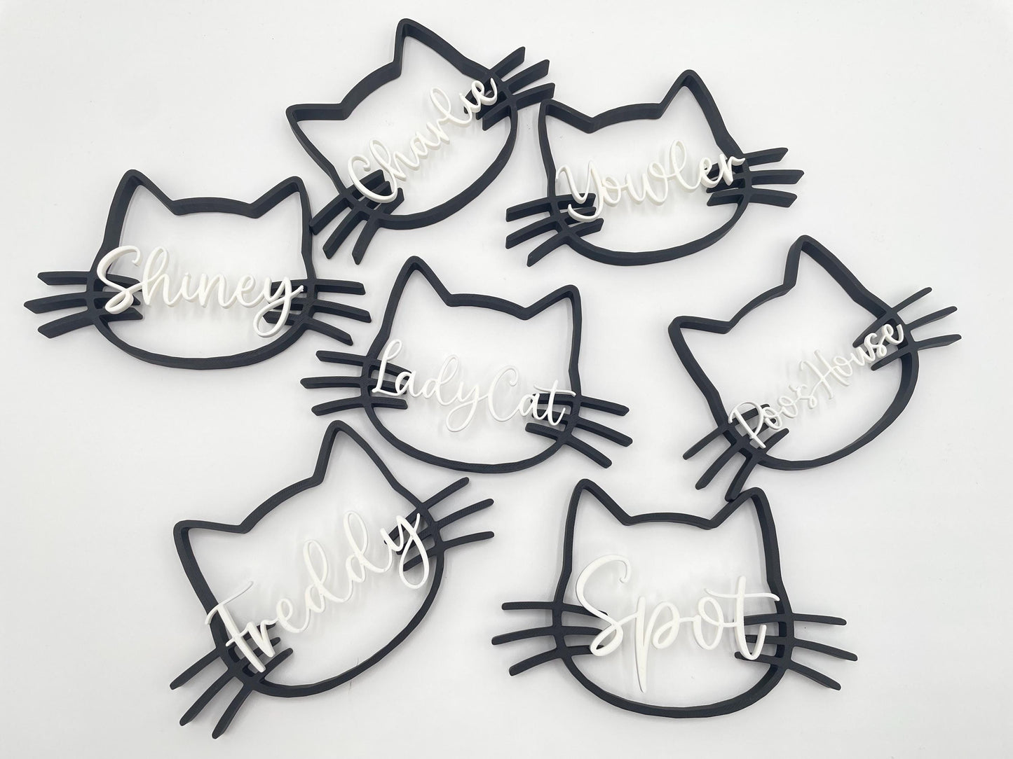 Personalized Cat Name Sign | Custom Pet Wall Decor