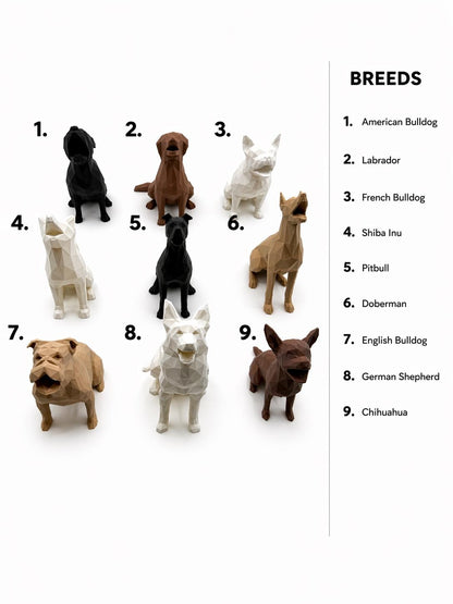 Couple Dog Ring Holder Set | His & Hers Engagement Gift