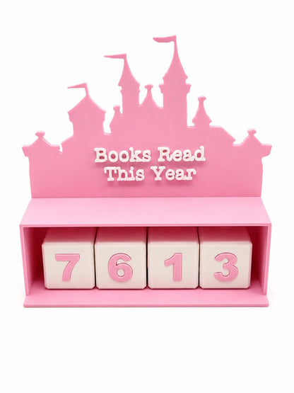 Fantasy Castle Books Read Tracker | BookTok Shelf Decor
