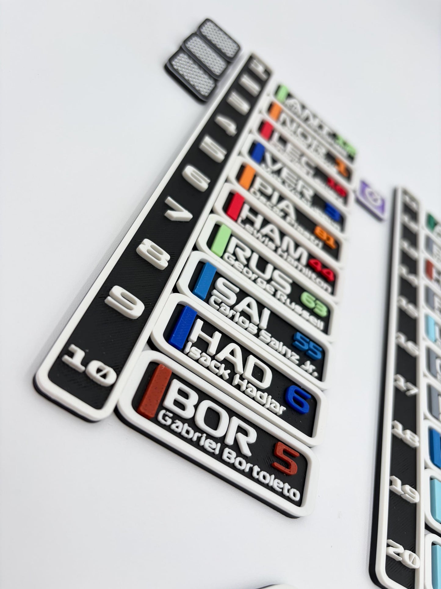 Motorsport Driver Grid Fridge Magnet  (2026 Season) | Gifts | Racing | Norris | Hamilton | Piastri | Leclerc | Verstappen | Russell |