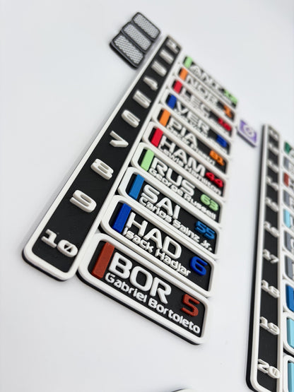 2026 F1 Driver Grid Fridge Magnet, Racing Gift