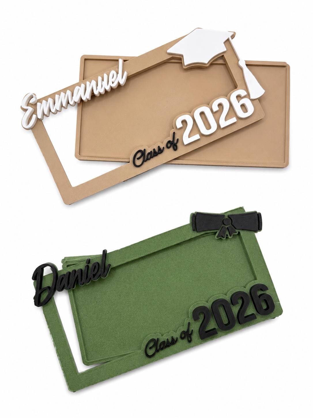 Personalized Graduation Money Holder, Class Of 2026 Graduation Gifts, High School Senior Gift, High School Grad Cash Holder Cap or Diploma