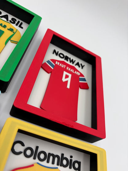 Personalized Soccer Jersey Lightbox | Custom Team Gift