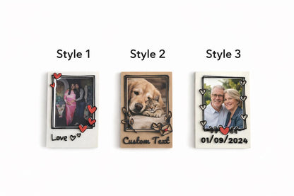 Custom Polaroid Photo Magnet | Personalized Keepsake Gift