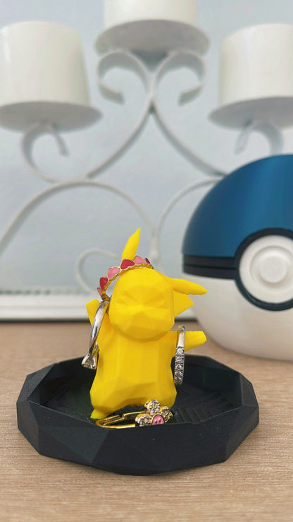 Electric Mouse-Inspired Ring Holder | Gamer Desk Decor