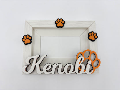 Custom Dog Photo Frame | Personalized 4x6 Puppy Picture Frame