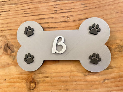 Personalized Dog Bone Name Sign | Puppy Room Decor