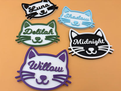 Personalized Cat Sign | Custom Name Sign | Cat Sign | Food Sign | Wall Decor | Personalized Sign | Pet Gifts | Gift | Mom | Kitten | Catio