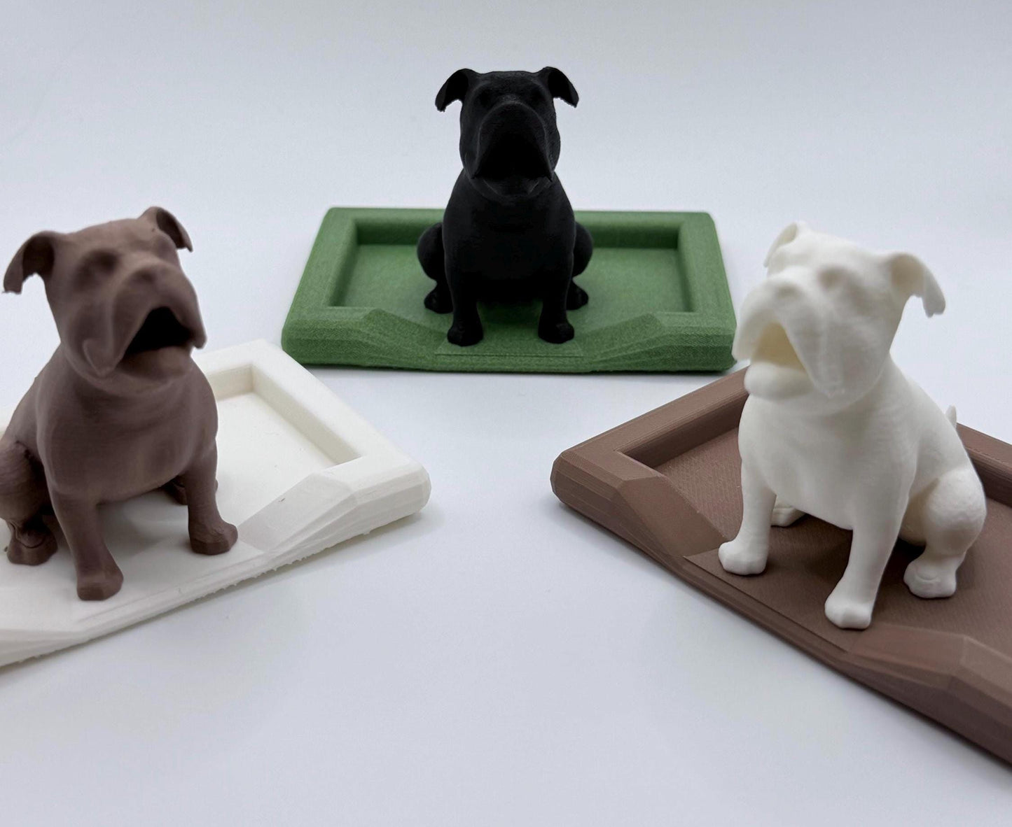 English Bulldog Ring Holder | 3D Printed Dog Lover Gift