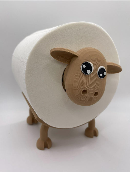 Funny Animal Toilet Paper Holder, Farmhouse Bathroom Decor