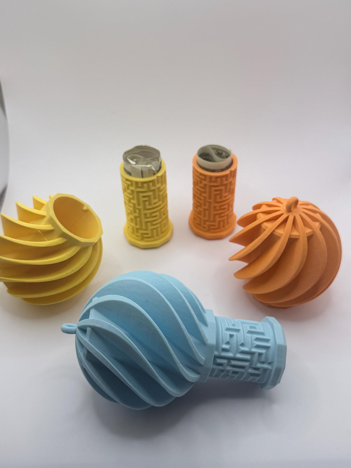 Christmas Ornament Puzzle Box, Hidden Money Holder, 3D Printed Maze Gift, Cash Gift Holder, Secret Santa Gift, Stocking Stuffer
