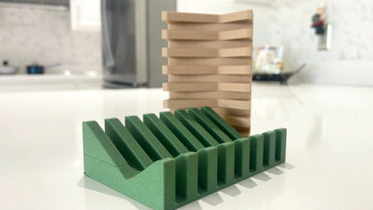 Modern Soap Holder & Drying Rack | Bathroom Organizer