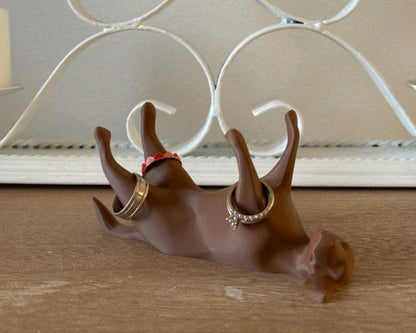 Dog Ring Holder | Dog Lover Jewelry Dish Gift