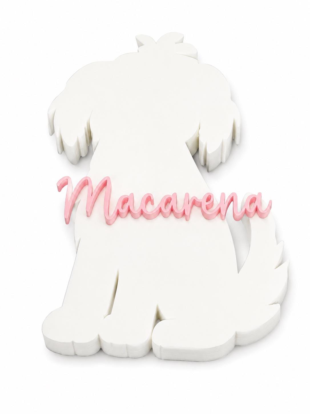 Personalized Dog Name Sign | Custom Pet Name Sign | Dog Wall Decor | Puppy Name Plaque | Pet Lover Gift | Personalized Dog Decor