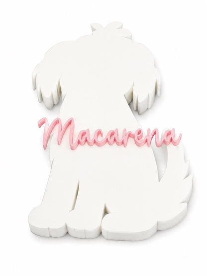 Personalized Multi-Dog Name Sign | Puppy Wall Decor