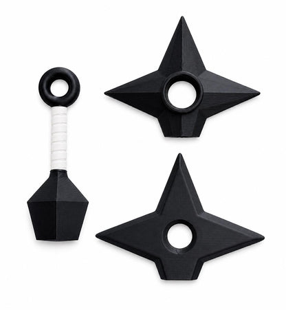 Ninja Fridge Magnets  | 3D Printed Shuriken & Kunai Magnets | Anime Inspired Kitchen Magnets | Locker Magnets | Ninja Gift | Refrigerator