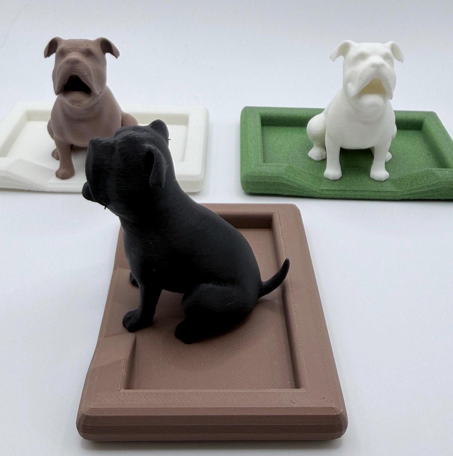 English Bulldog Ring Holder | 3D Printed Dog Lover Gift
