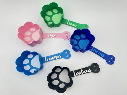 Personalized Dog Food Scoop | Custom Puppy Kibble Measuring Cup