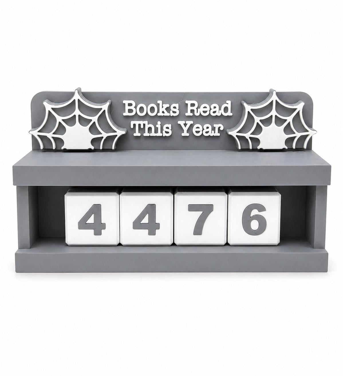 Superhero Books Read Tracker, Spider Theme Reading Counter, 3D Printed Book Tracker, BookTok Decor, Reading Goal Display, Comic Style Gift