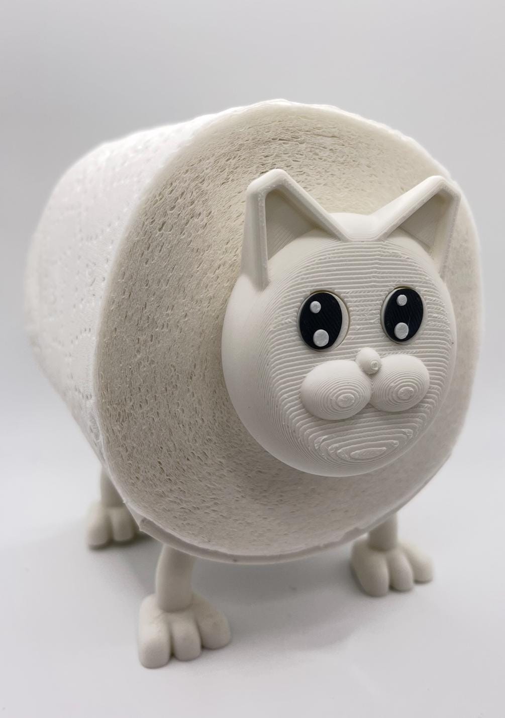 Funny Animal Toilet Paper Holder, Unique Bathroom Decor, Cute Farmhouse Bathroom Accessory, Gift for Animal Lovers, Quirky Home Decor