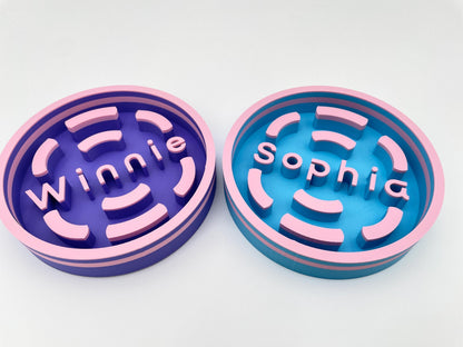 Personalized Dog Bowl | 3D Printed, Custom Pet Feeder