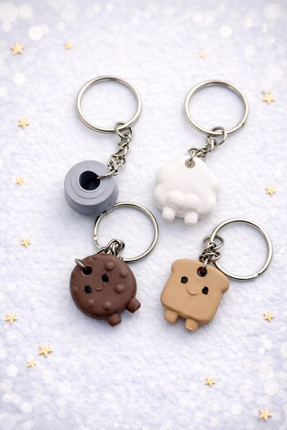 Cute Food Keychains | Kawaii Backpack & Bag Charms