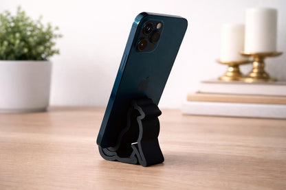 3D Printed Cat Phone Stand | Kawaii Desk Decor for Cat Lovers