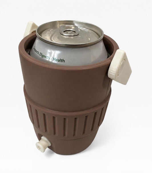 3D Printed Can Holder, Portable Drink Cooler, Camping Gift
