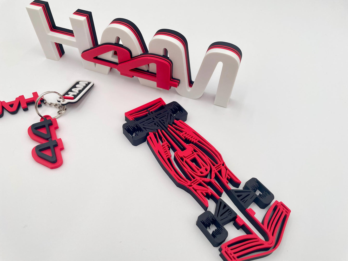 Gift Set | Personalized | Custom | Racing | Keychain | Desk Sign | Racing Decor | Car | HAM 44 | Motorsport