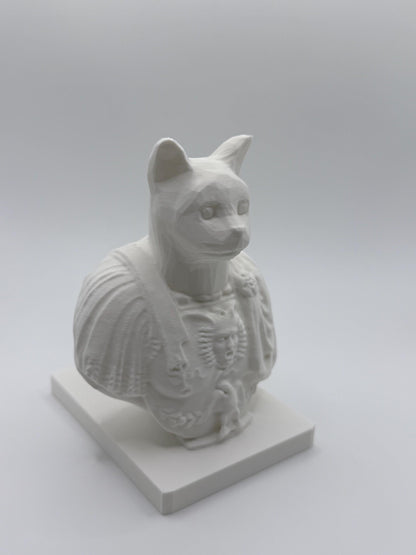 Roman Bust Pen Holder | Elegant Desk Organizer Gift for Him
