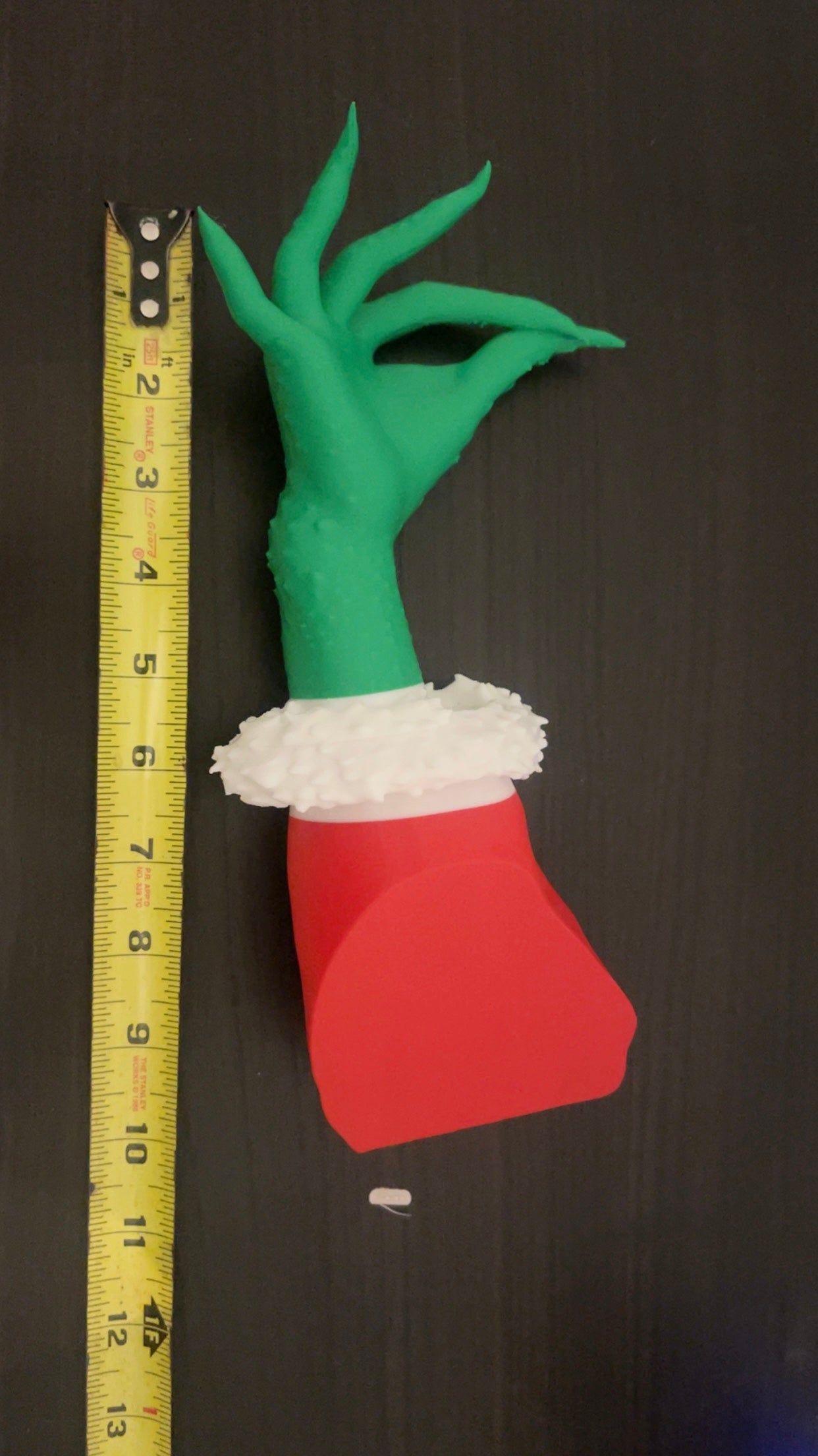 Grinch Hand Christmas Tree Ornament