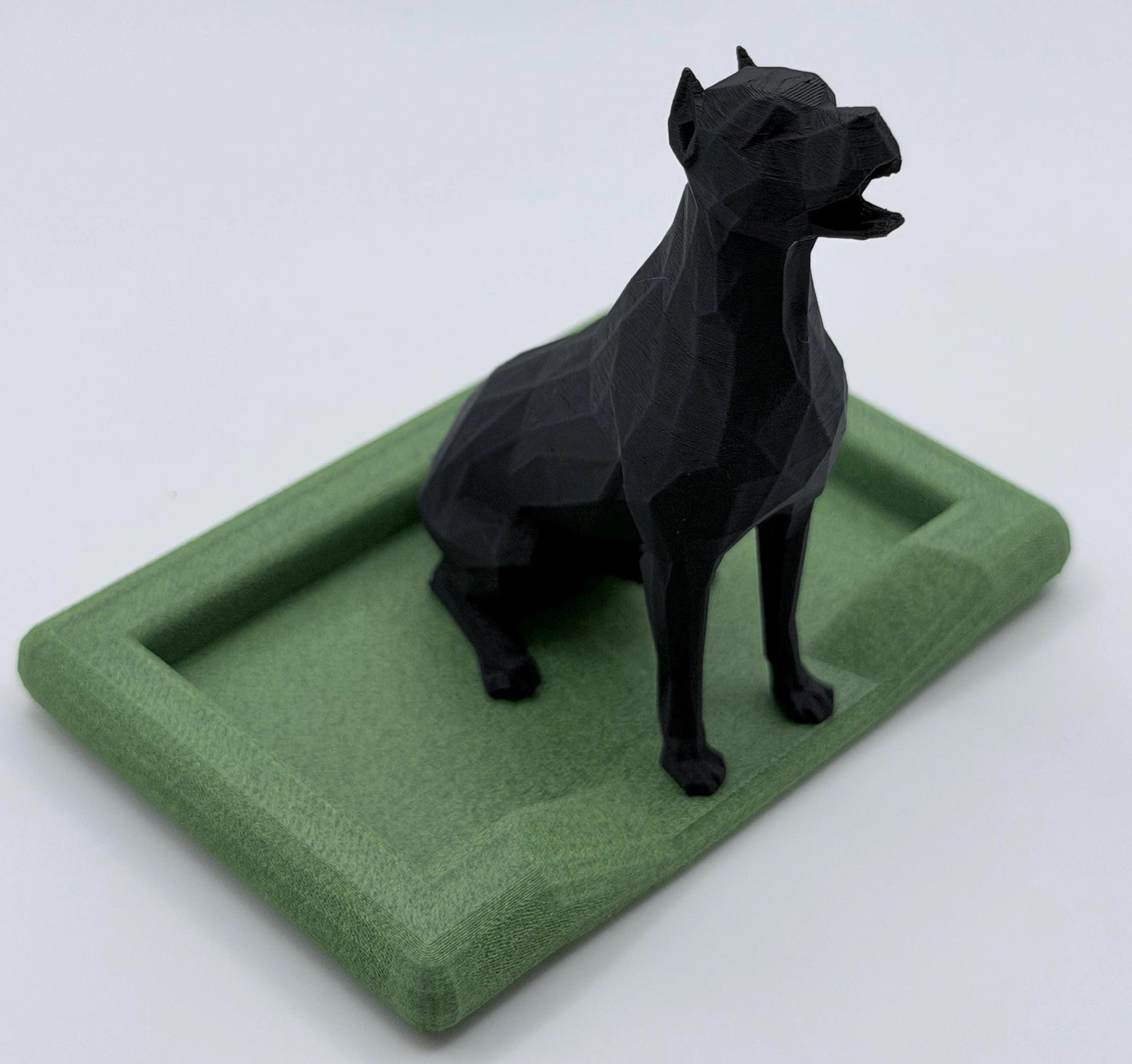 Pit Bull Ring Holder with Dish | Dog Lover Gift