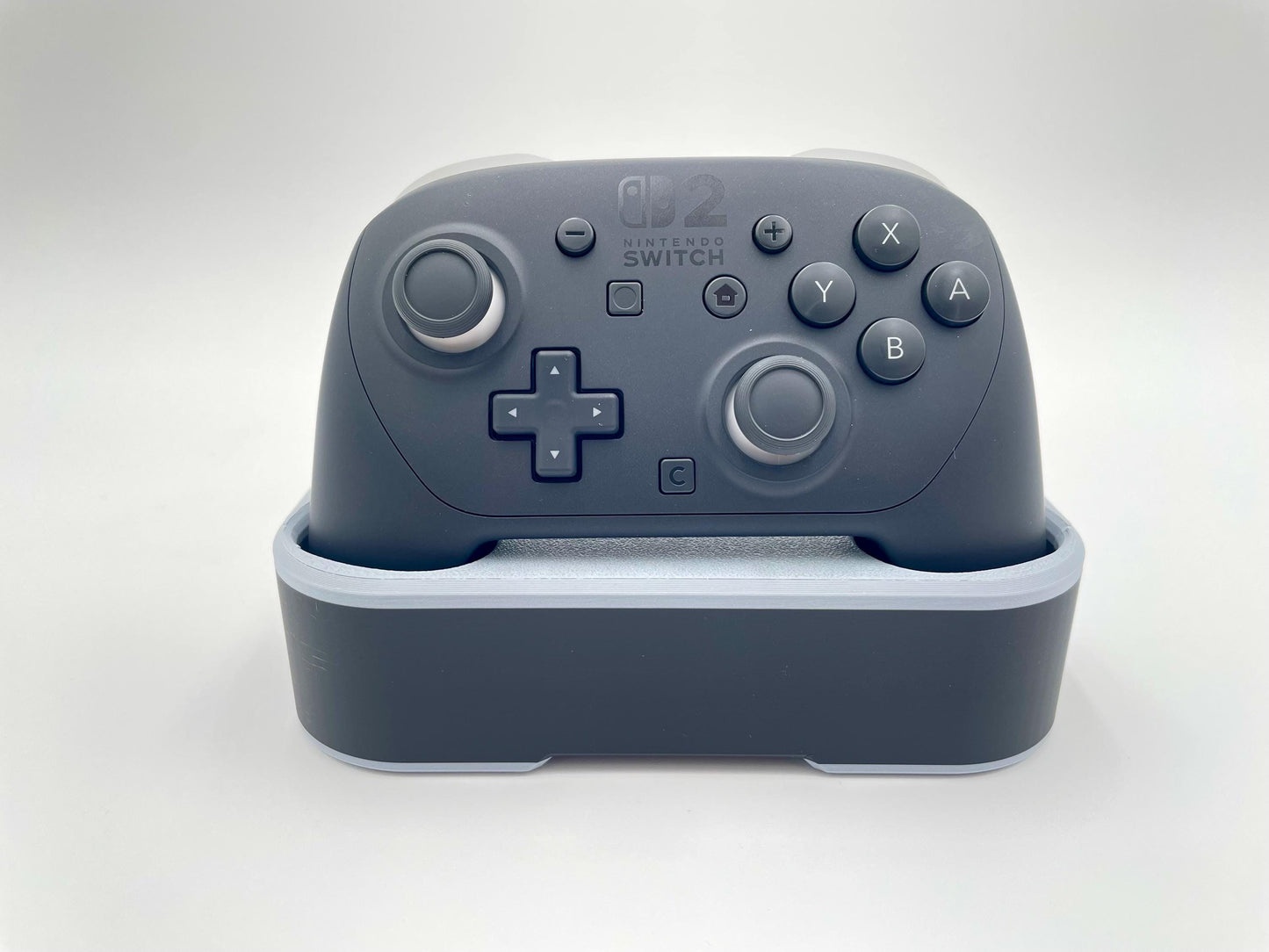 Personalized Switch 2 Pro Controller Stand | Custom Gamer Tag Display