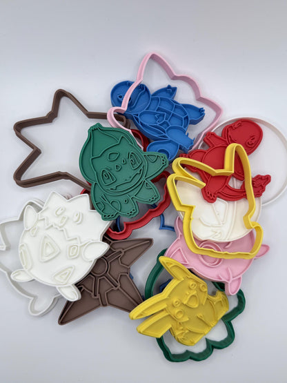 Gaming Character Cookie Cutters | 18-Design Mix & Match Set