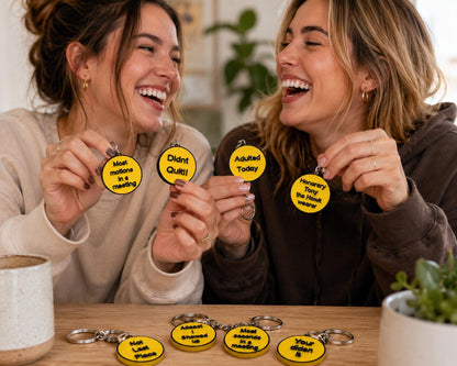 Funny Award Keychains Bulk Pack | Employee Appreciation Gifts