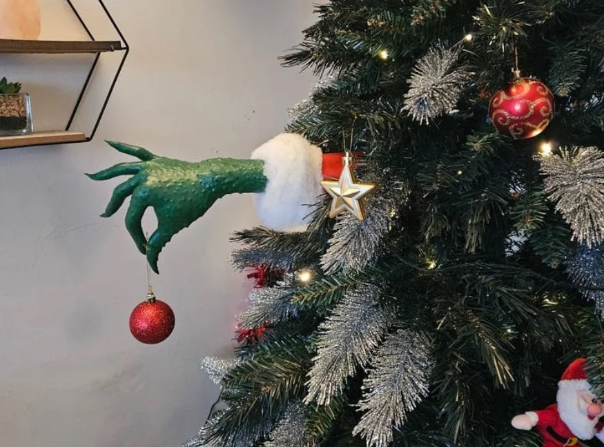 Grinch Hand Christmas Tree Ornament