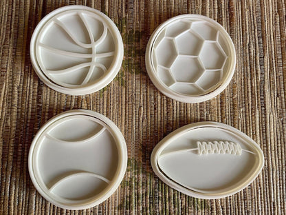 Sports Number Cookie Cutters 0-9 | Birthday Baking Set