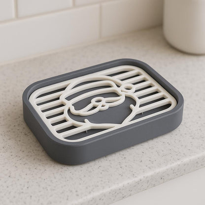 3D Printed Christmas Soap Dish Set | Holiday Bathroom Decor