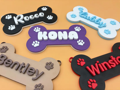 Personalized Dog Crate Sign | Custom Pet Name Wall Decor | Dog Room Sign | Puppy Name Plaque | Dog Lover Gift | Custom Dog Decor