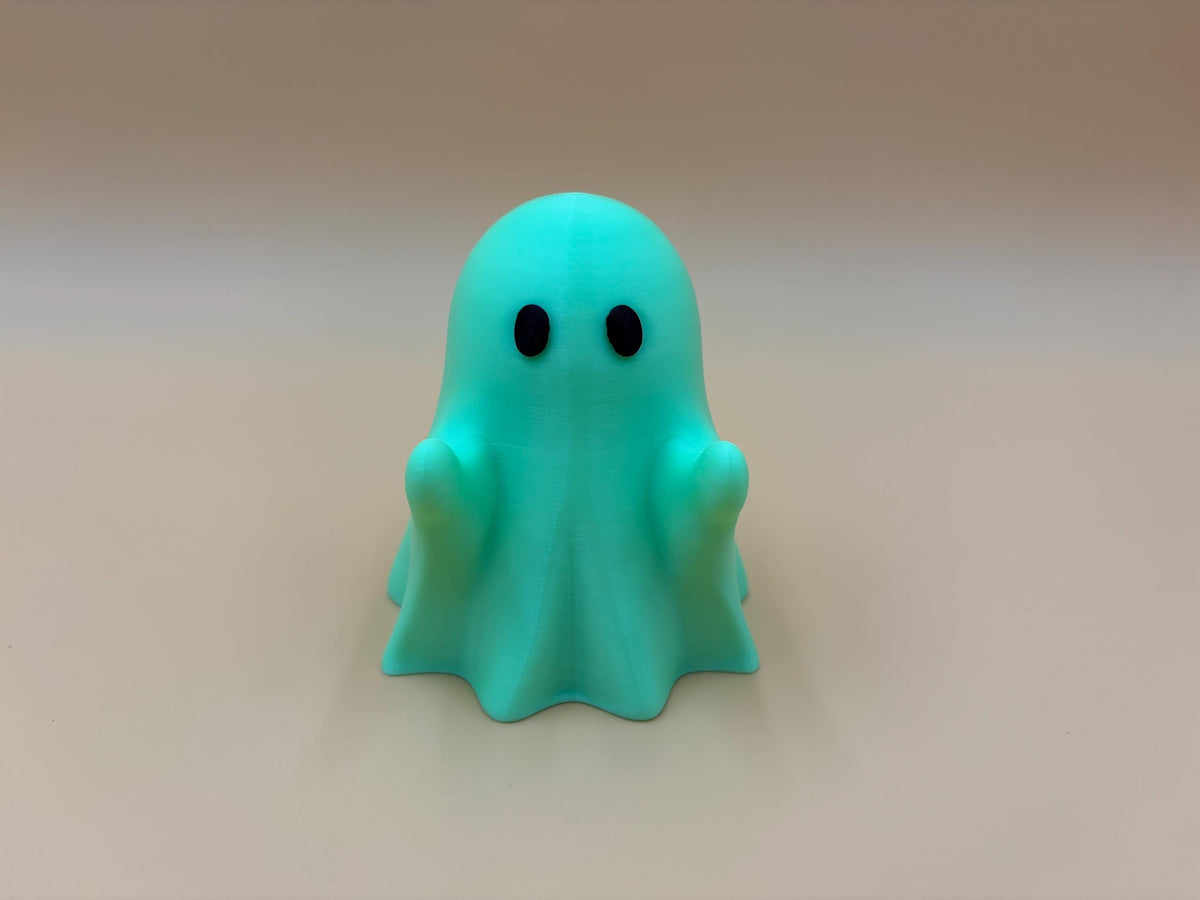 Friendly Ghost Desk Organizer | Pen Holder | Halloween Decoration | Office Gift | Trick or Treat | Glow in the Dark | Funny Gift